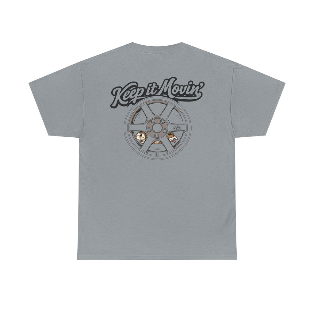 Keep It Movin' wheel Tee