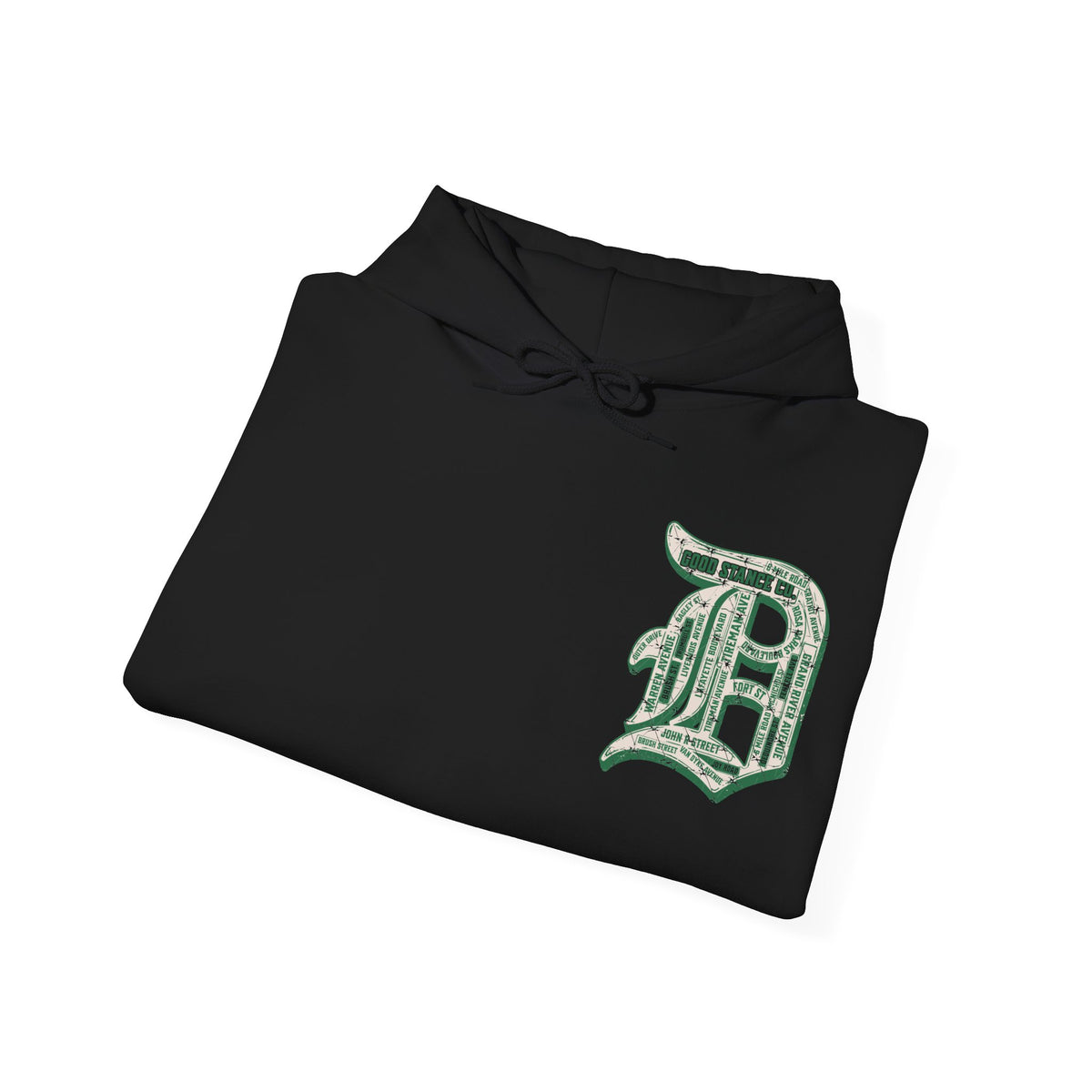 Detroit Barbed Street signs Hoodie