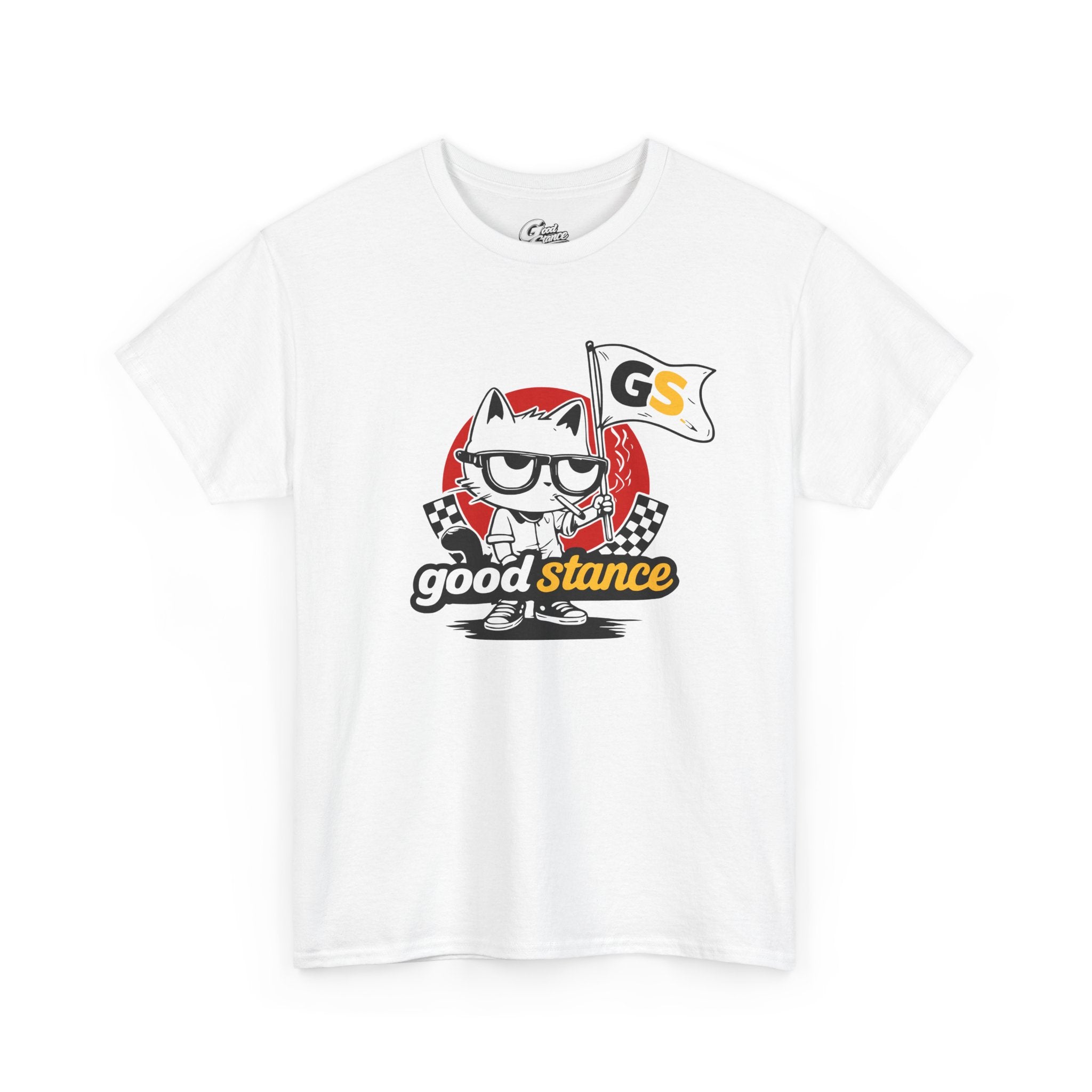 Good Stance Cat graphic tee