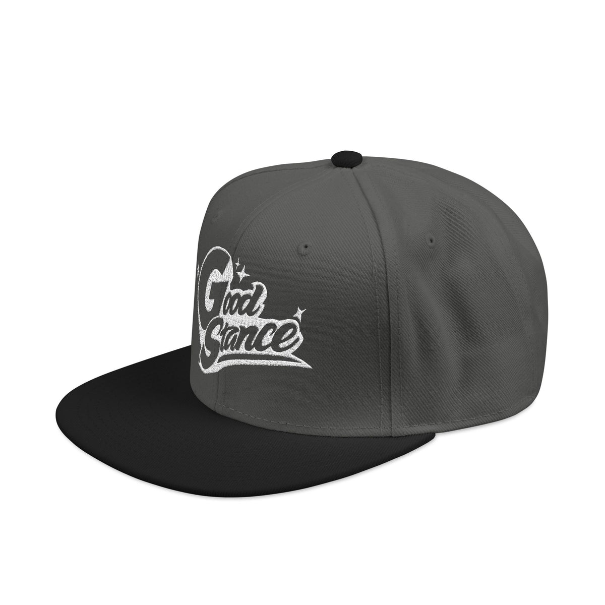 Good Stance Logo Embroidered Snapback Hat