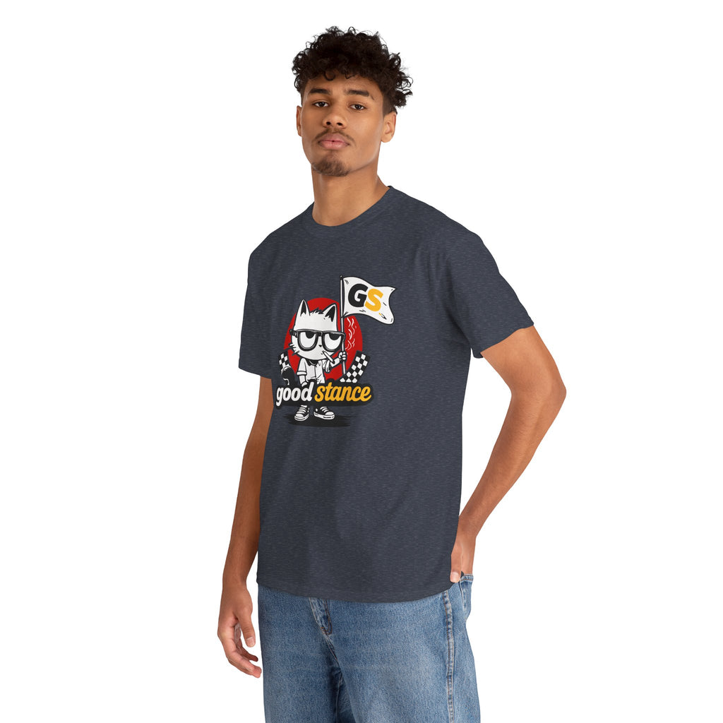 Good Stance Cat graphic tee
