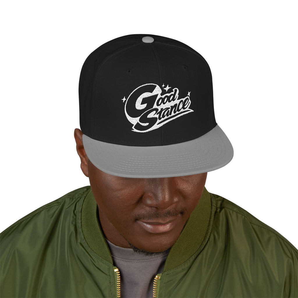 Good Stance Logo Embroidered Snapback Hat