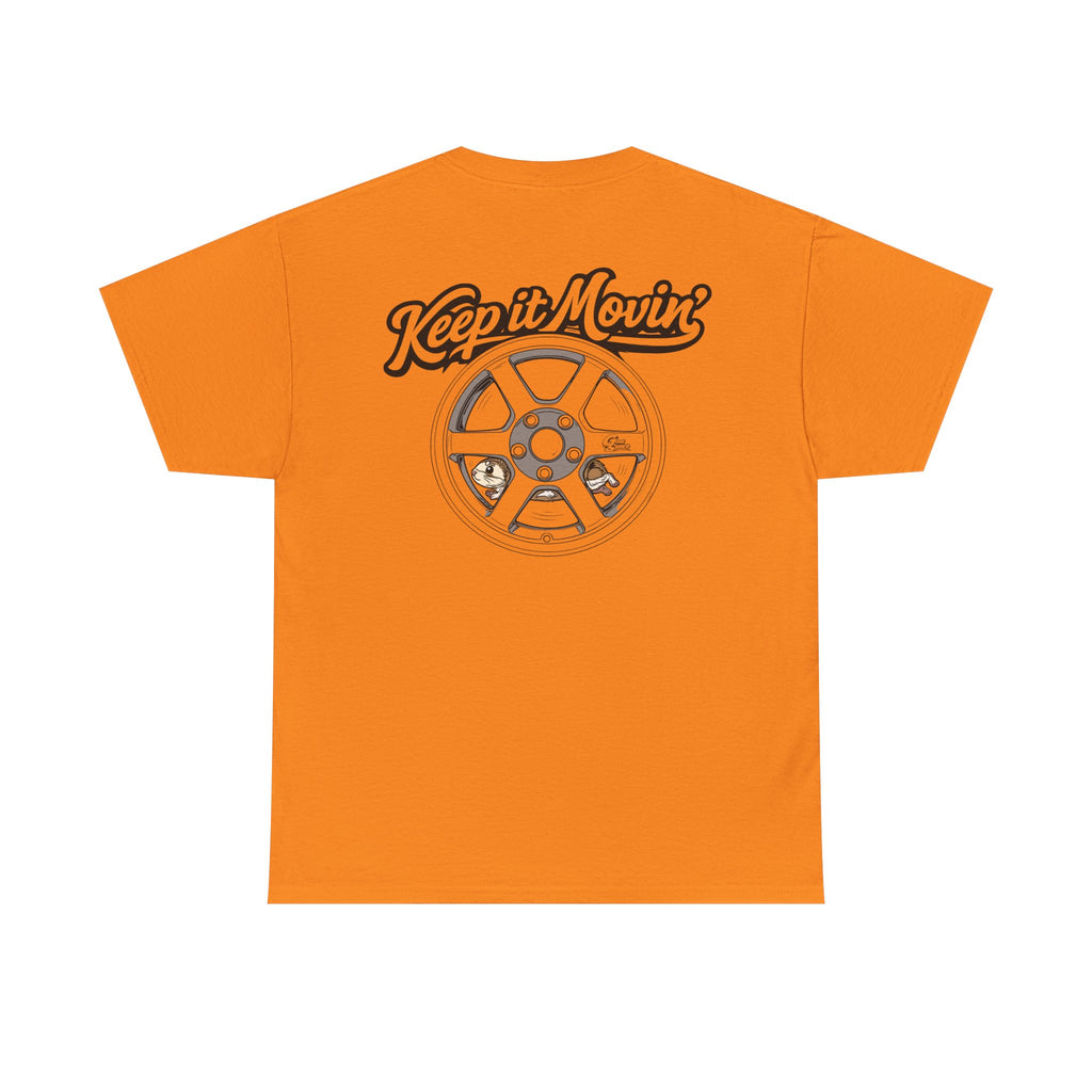 Keep It Movin' wheel Tee