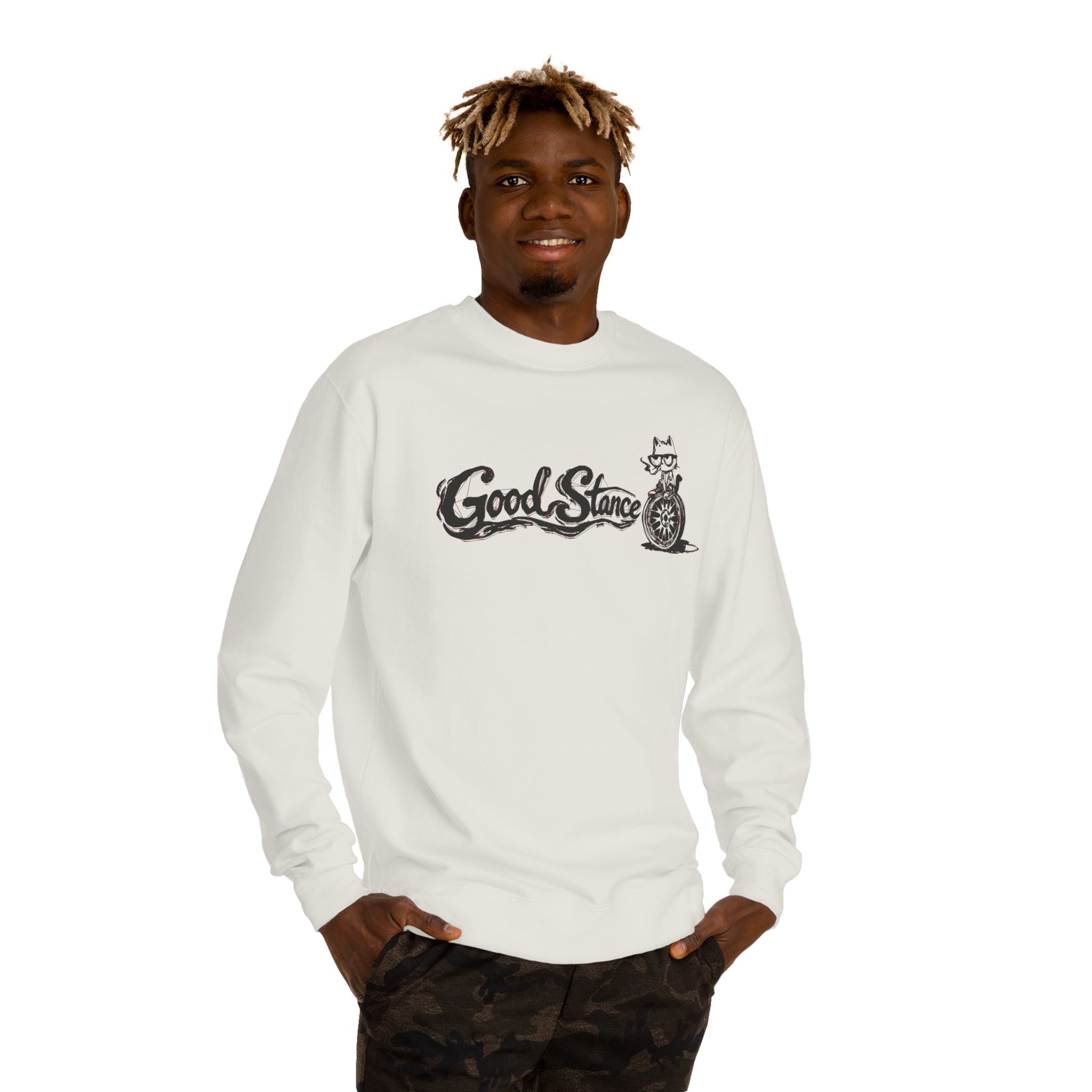 Good Stance Wheel Perch Sweatshirt