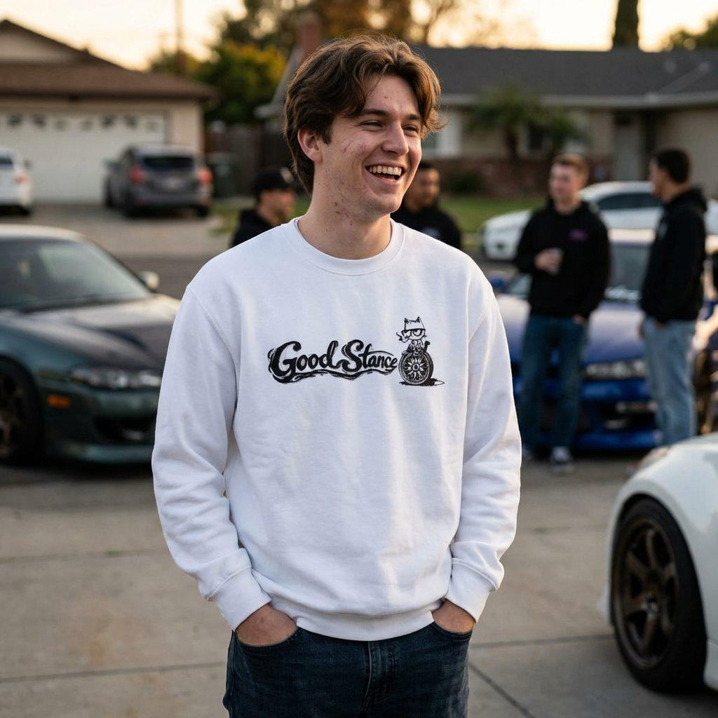 Good Stance Wheel Perch Sweatshirt