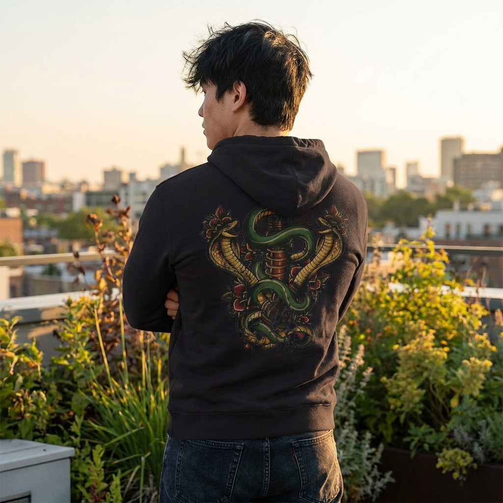 GS Vintage Stance Serpent Hoodie