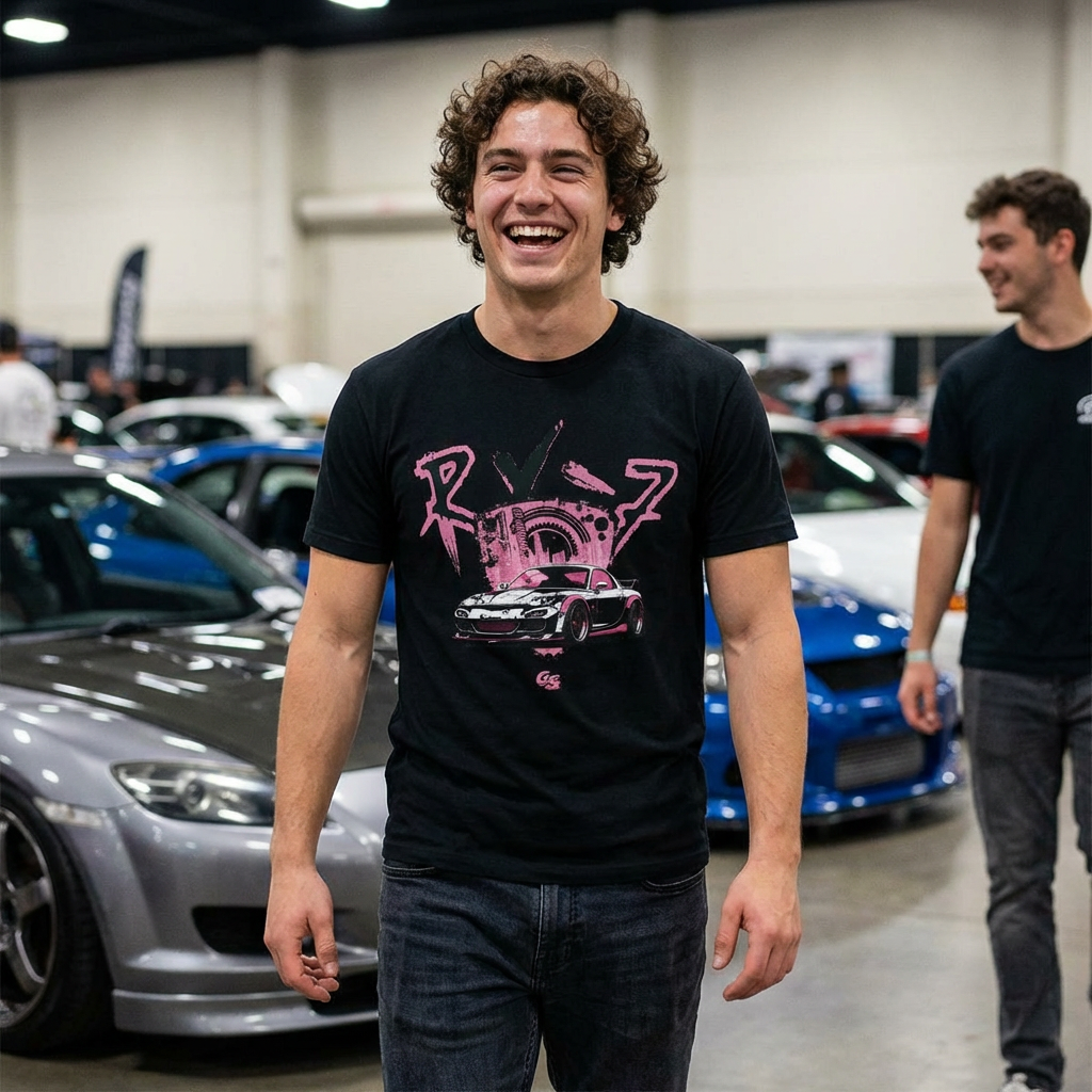 GS Tokyo Pink Rx-7 Tee