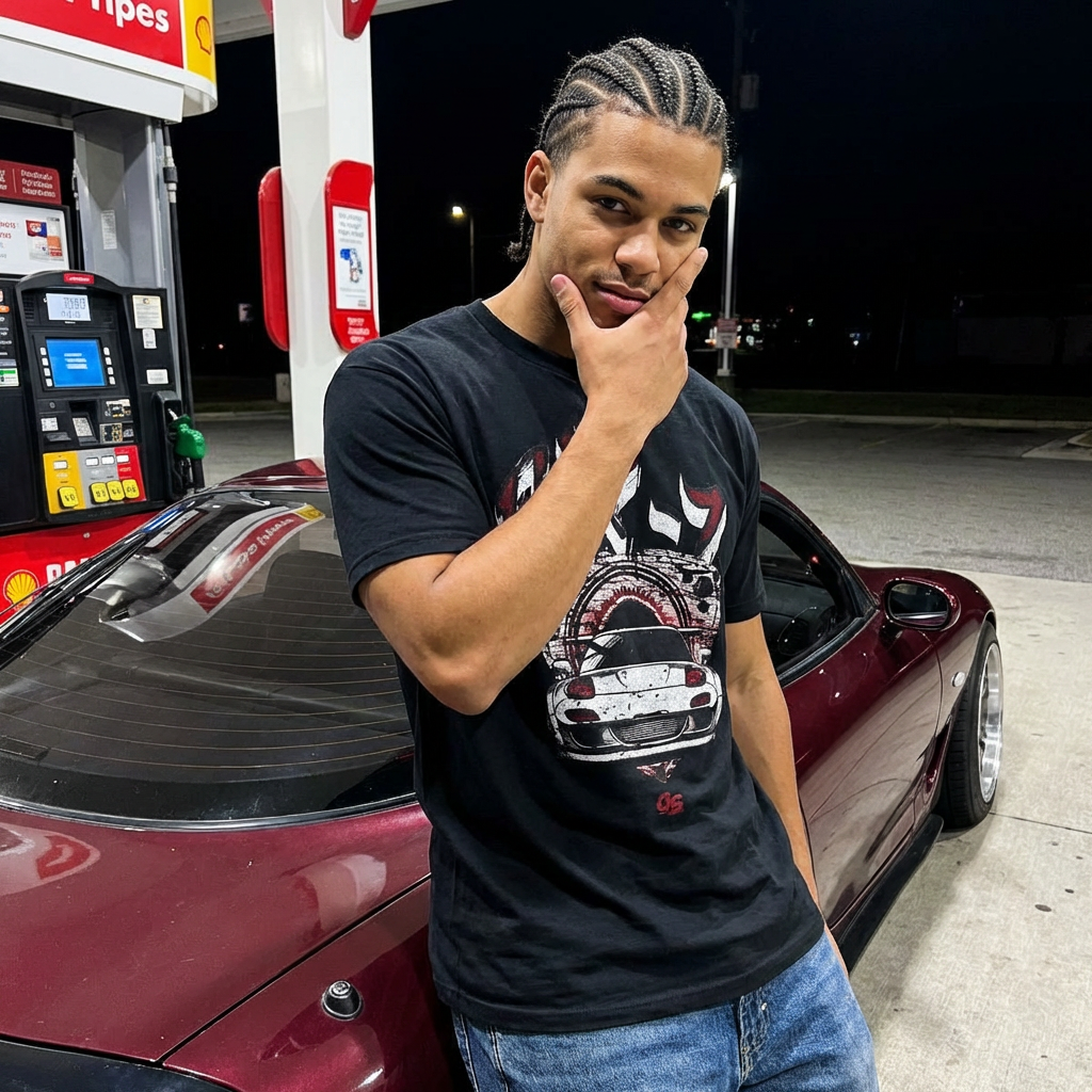 GS Tokyo Red Rx-7 Tee