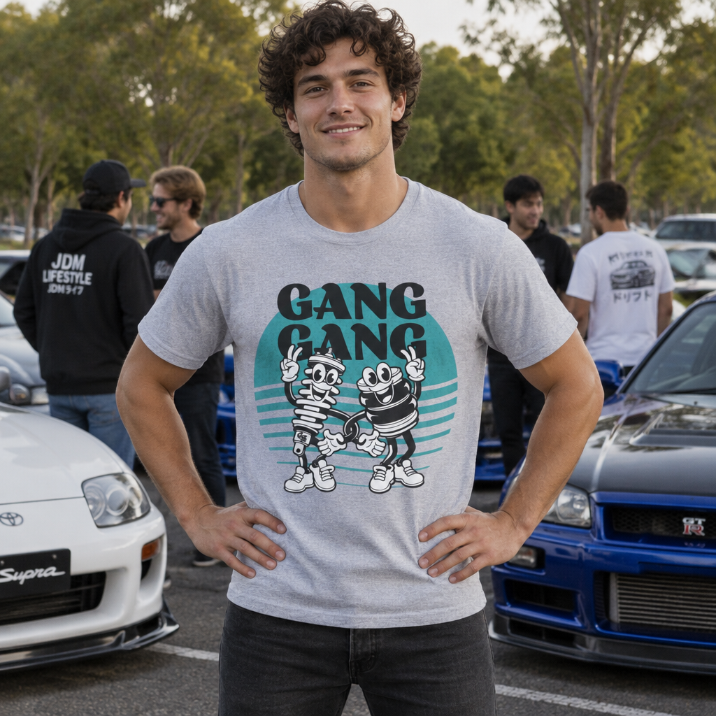 GS Gang Gang Cartoon T-Shirt