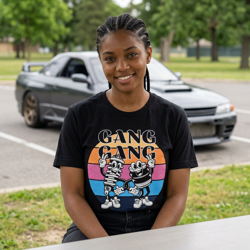 GS Gang Gang Cartoon T-Shirt