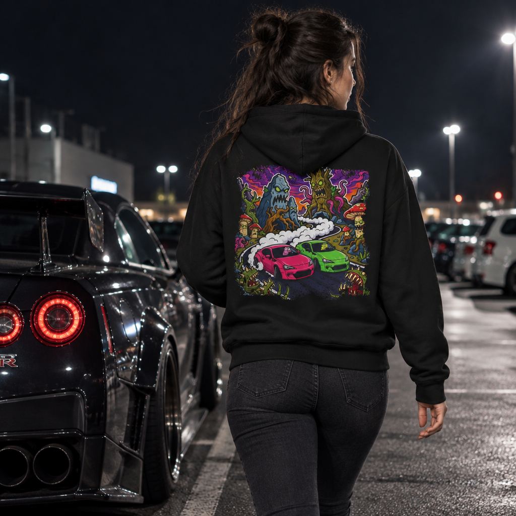 Scion Frs Monster Valley Drift Hoodie Black