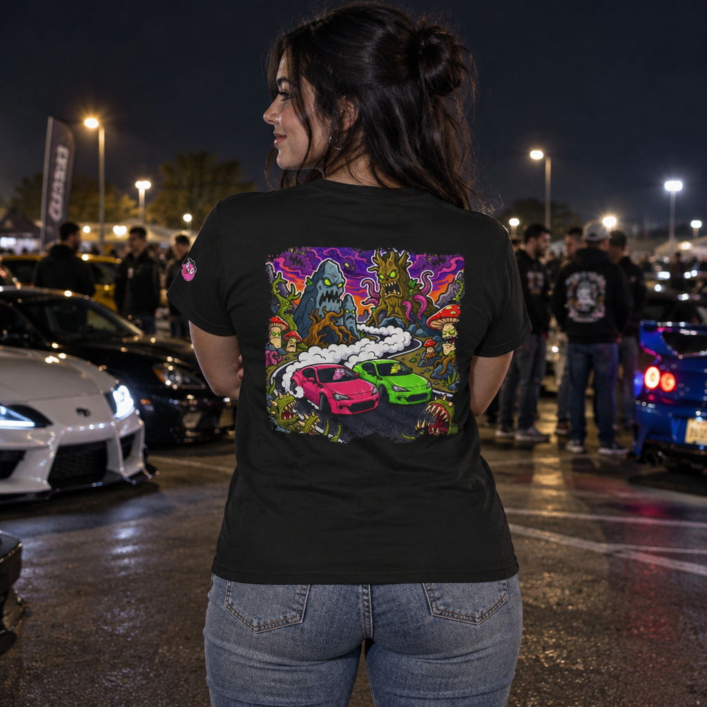 Scion Frs Monster Valley Drift Tee Black