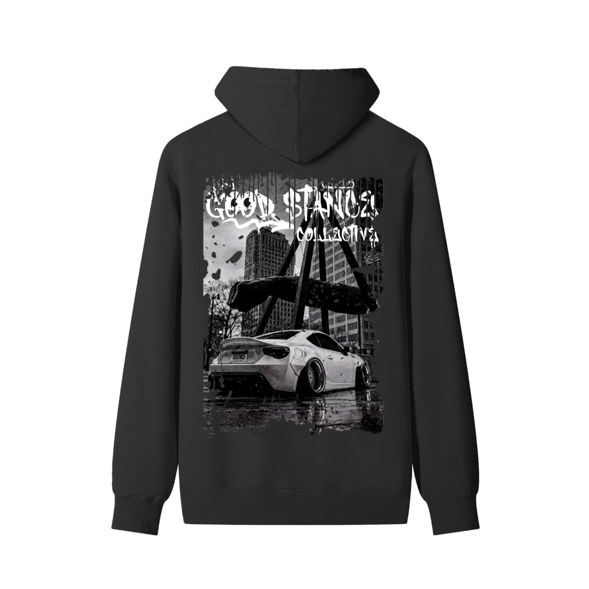Detroit Subaru BRZ Unisex Cotton Hoodie Black