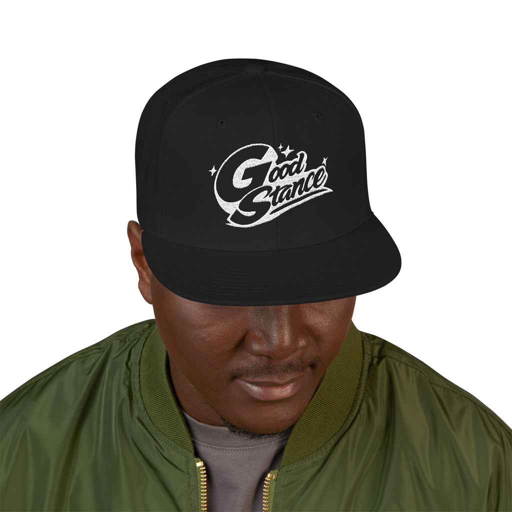 Good Stance Logo Embroidered Snapback Hat