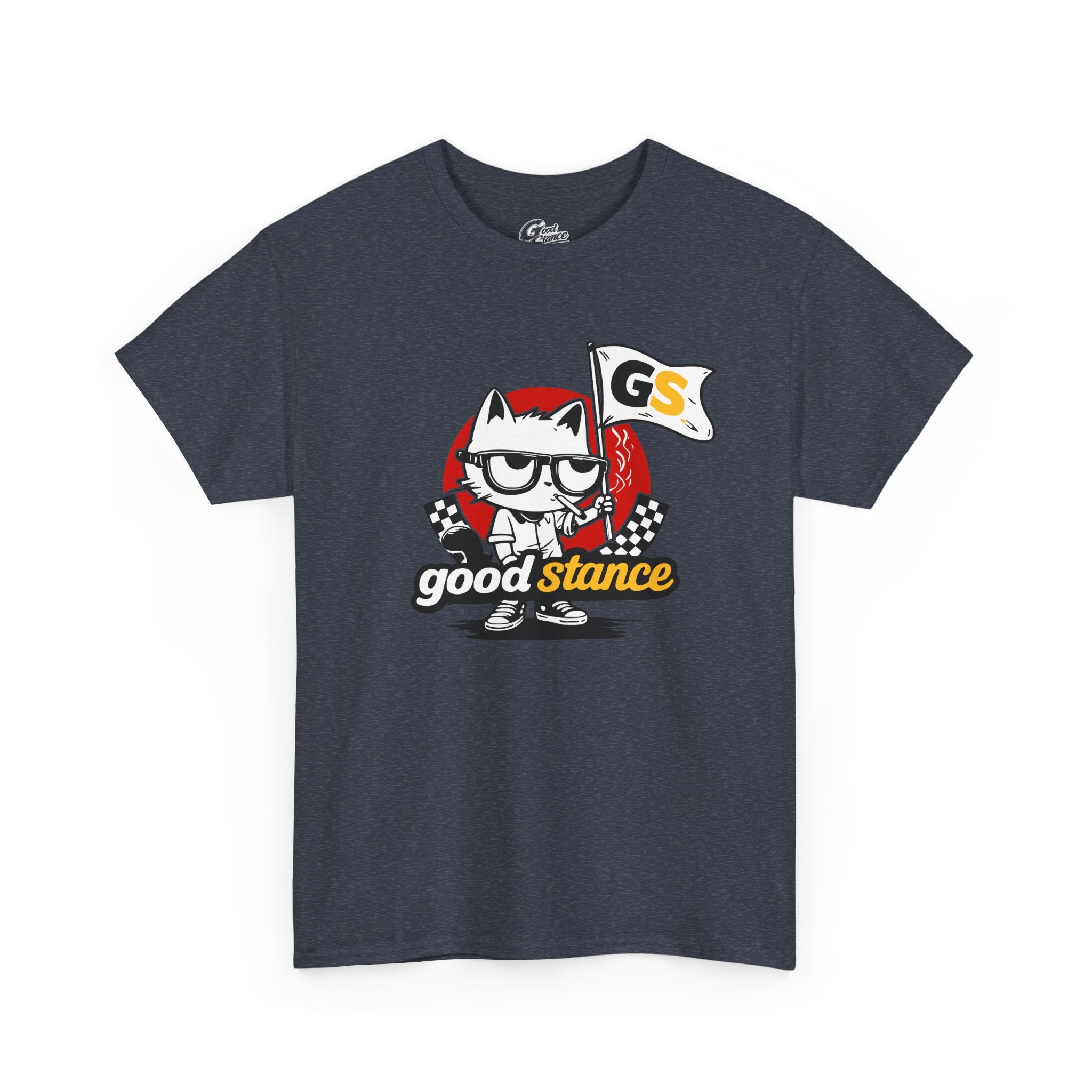 Good Stance Cat graphic tee