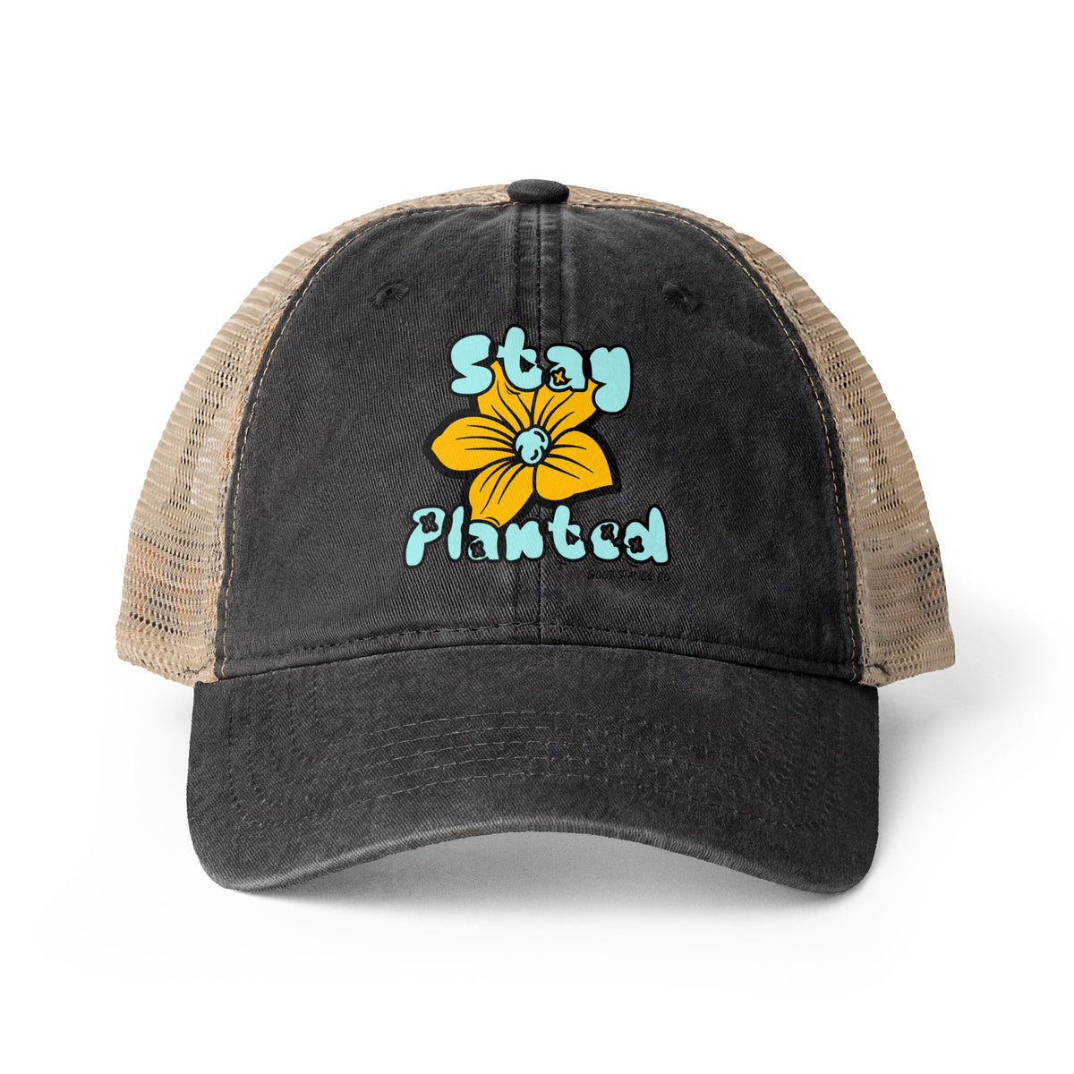 Stay Planted Women's Washed Mesh-Back Cap