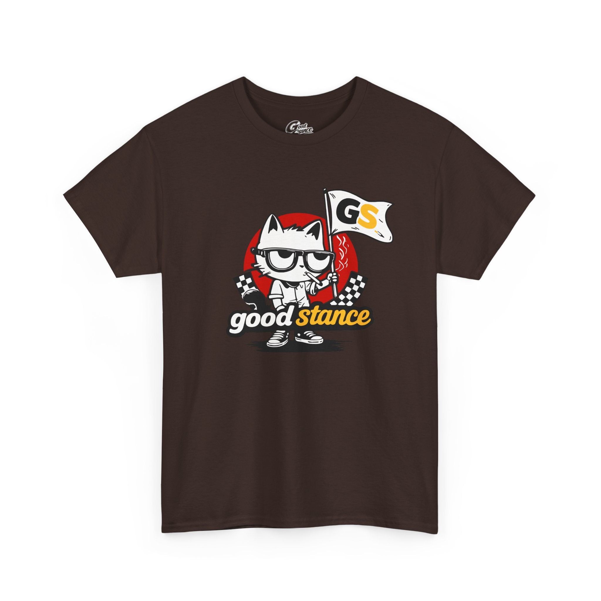 Good Stance Cat graphic tee