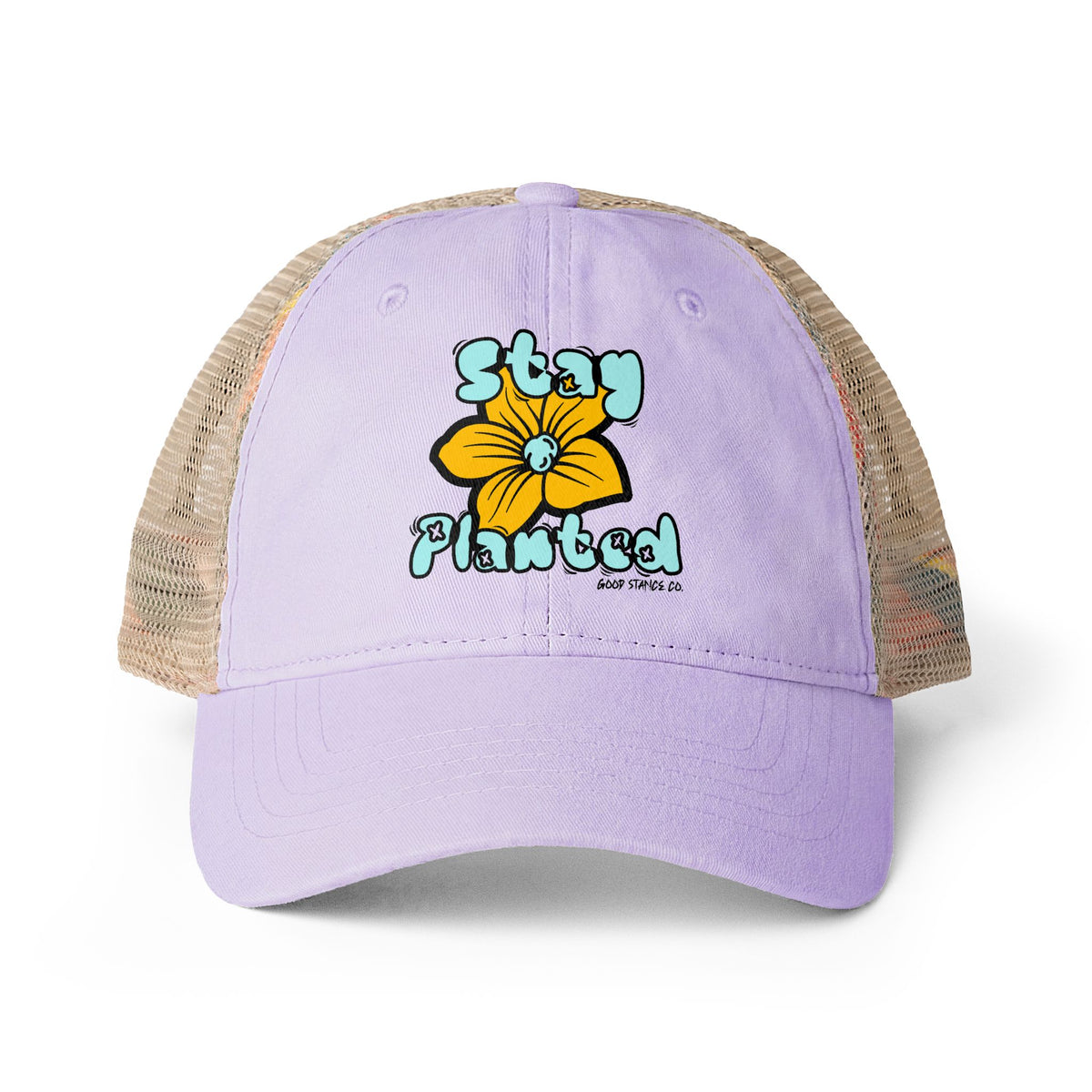 Stay Planted Women's Washed Mesh-Back Cap