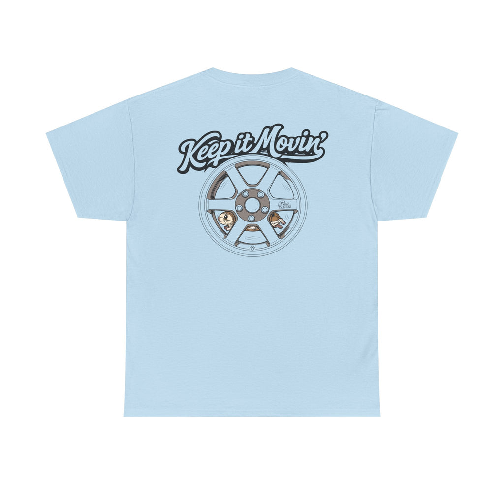 Keep It Movin' wheel Tee